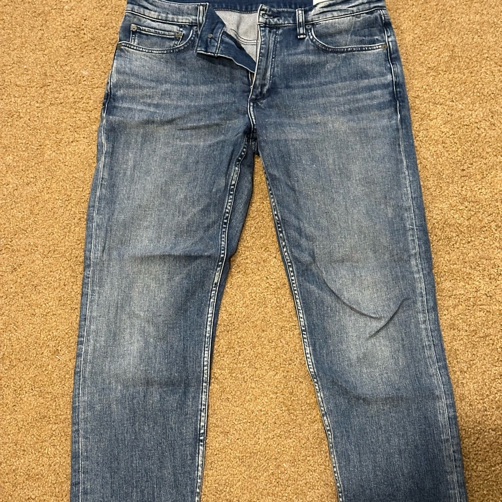 rag & bone Slim Fit Light Blue Jeans